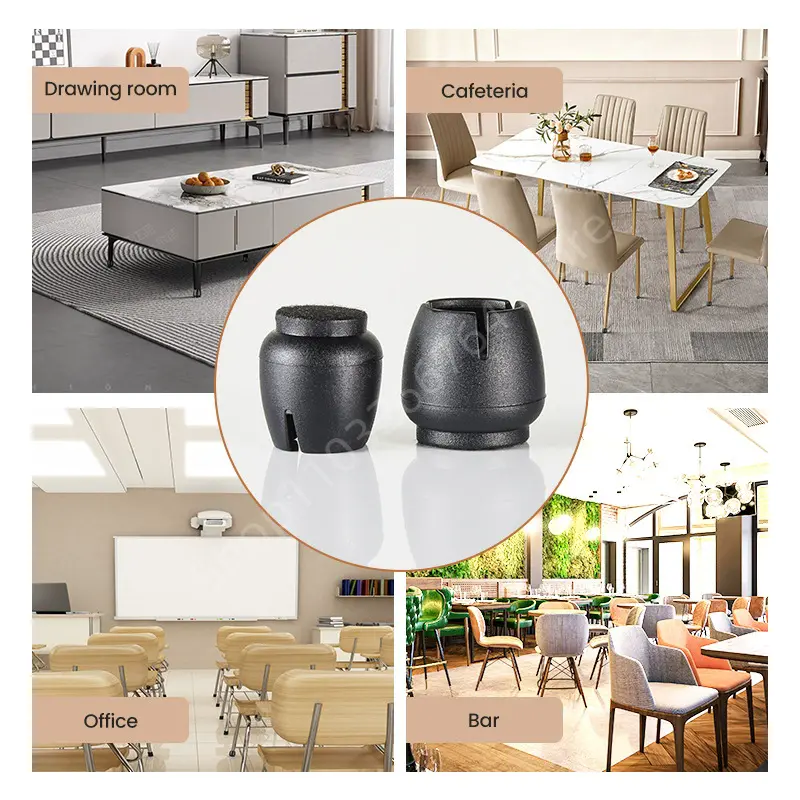 16Pcs Silicone Table Chair Leg Caps Furniture Feet Pad Wood Floor Protector Non-Slip Sofa Table Feet Cap  Home Decor Accessories