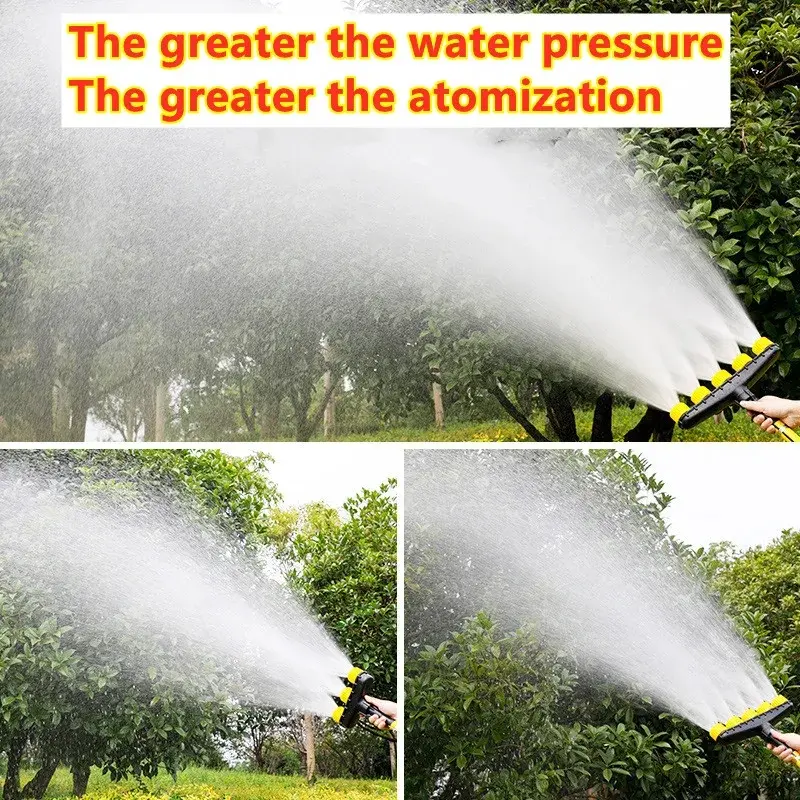 Home Garden Lawn Sprinkler Water Saving Irrigation System High Pressure Atomizer Nozzles Farm Vegetables Irrigation Spray Tool