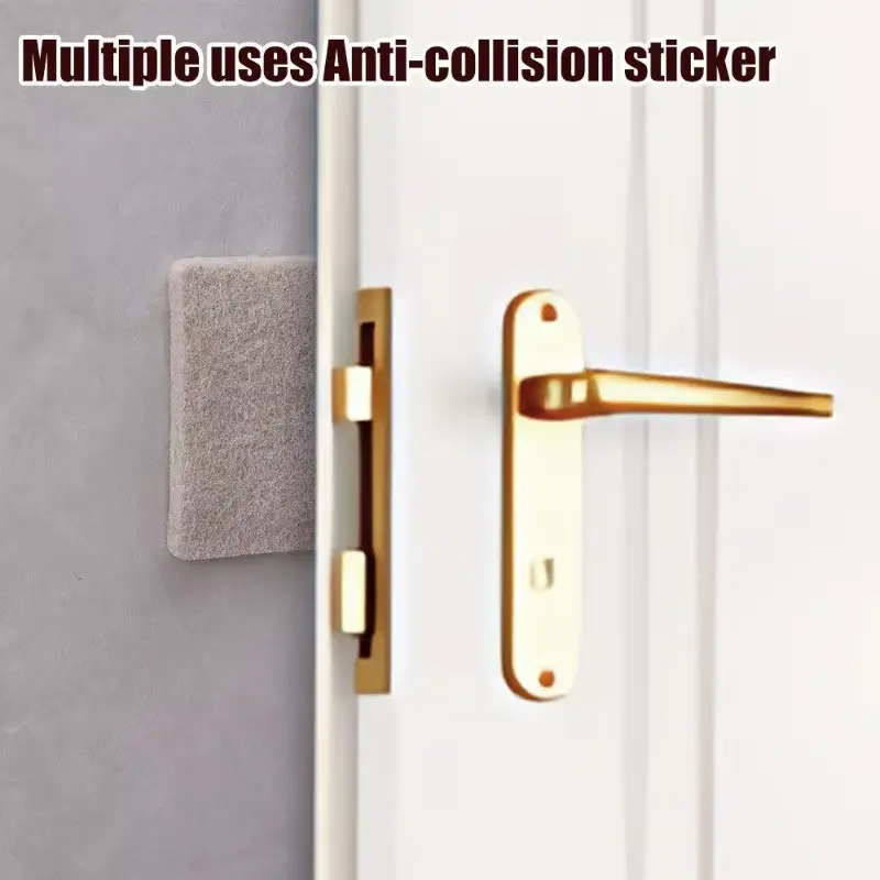 3/72Pcs Felt Chair Leg Pads Round Square Floor Protector Self Adhesive Furniture Table Legs Pad Bumper Anti Slip Furniture Mats