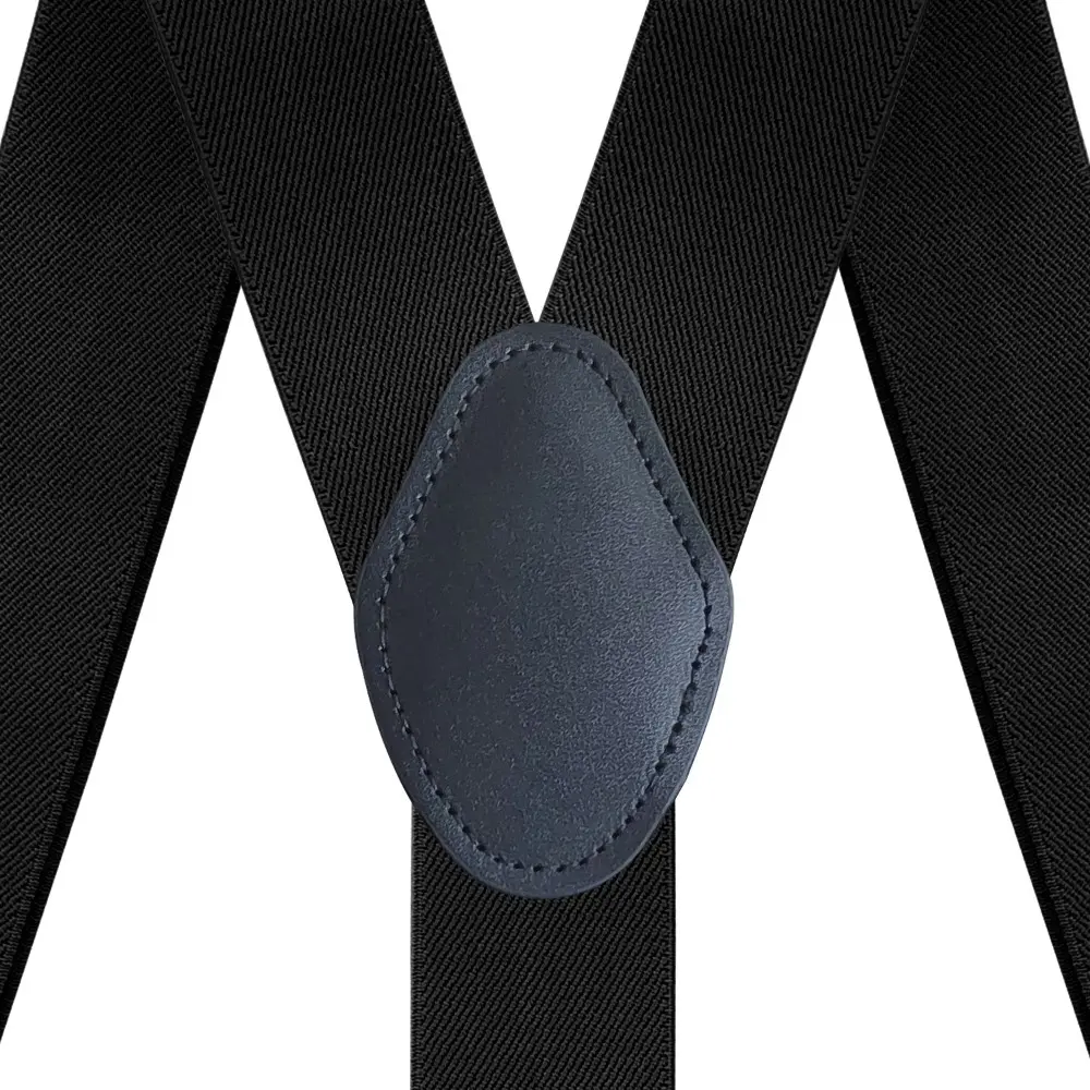 Fashion Suspenders for Men Women 3.5cm Y-Back 3 Clips Adjustable Elastic Shirt Trouser Braces Strap Belt Gifts for Dad Husband