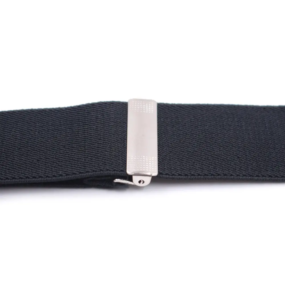Fashion Suspenders for Men Women 3.5cm Y-Back 3 Clips Adjustable Elastic Shirt Trouser Braces Strap Belt Gifts for Dad Husband