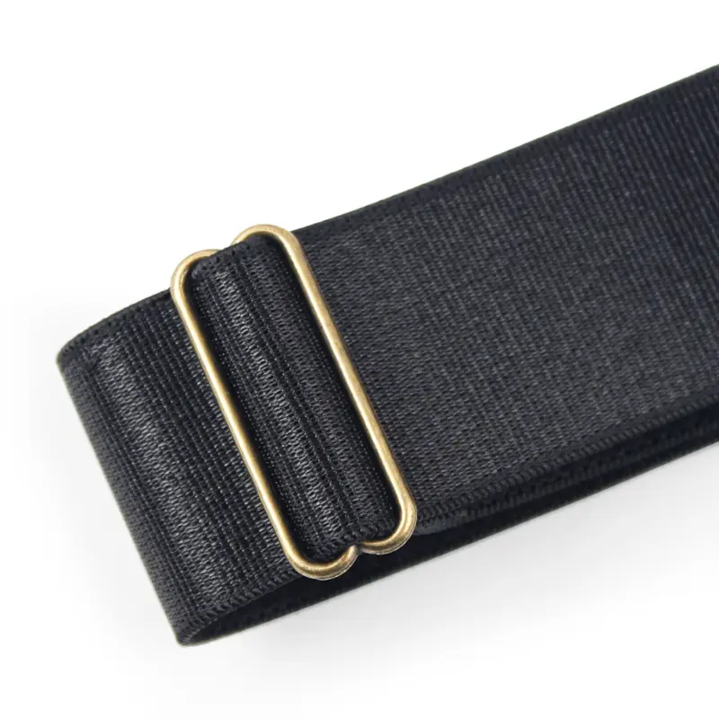 2pcs/pair Black Sleeve Garters Adjustable Elastic Anti-slip Shirt Sleeve Holders Garters Stretch Armbands for Women Men