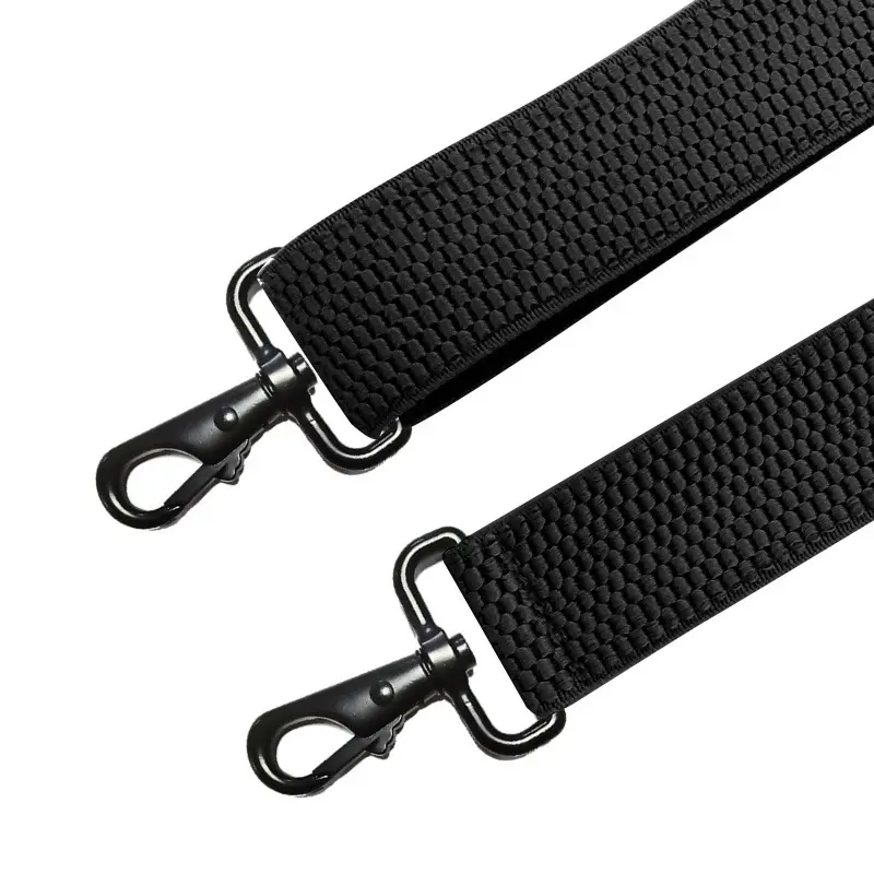 Men's Heavy Duty Work Suspenders 3.5cm Wide X-Shape with 4 Swivel Snap Hooks Adjustable Elastic Biker Snowboard Trouser Braces