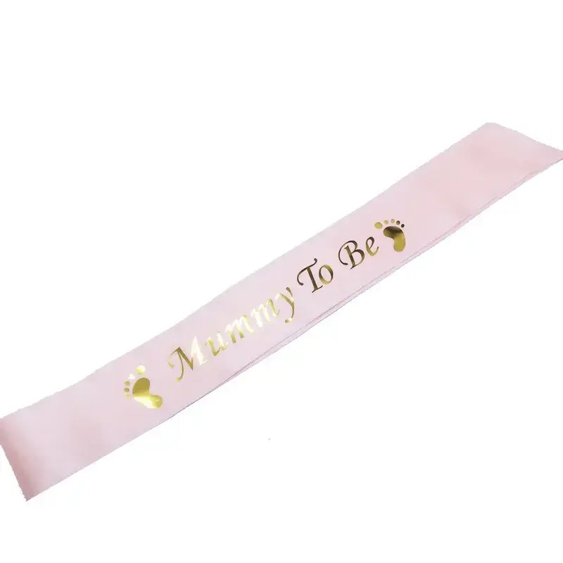 Mummy To Be Sash Grandma Big Sister To Be Sash for Baby Boy Girl Baby Shower Gender Reveal Party Decorations Favor Gifts