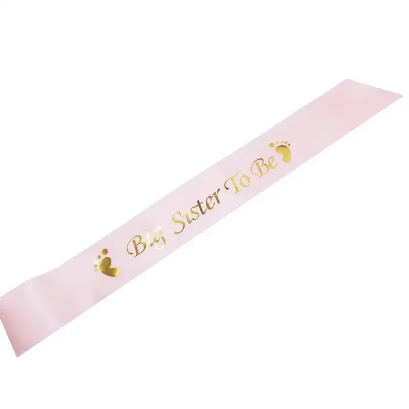 Mummy To Be Sash Grandma Big Sister To Be Sash for Baby Boy Girl Baby Shower Gender Reveal Party Decorations Favor Gifts