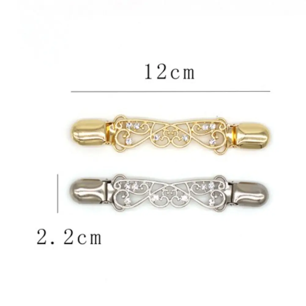 Vintage Sweater Clips Retro Back Cinch Shawl Cardigan Collar Clip to Tighten Dress Pant Waist Tightener for Women Girls Clothing