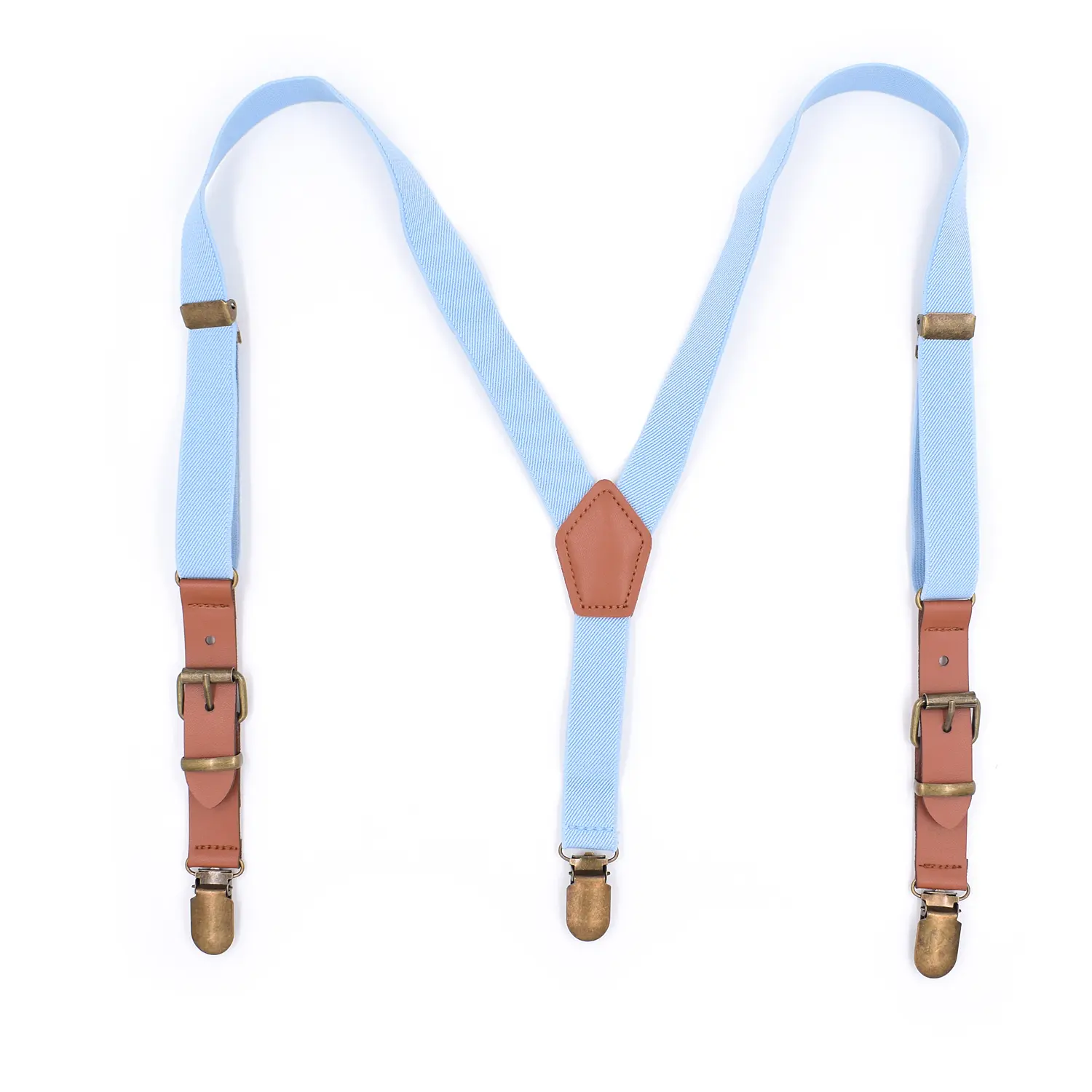 Kids Suspenders 2cm Y-back 3 clips Adjustable Elastic Trouser Braces Suspsneder Belt for Children Boys Girls Fashion Accessories