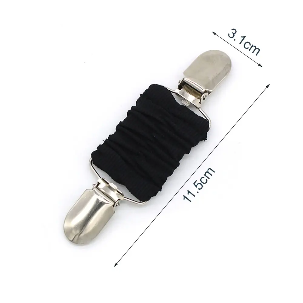 1 Piece Elastic Sweater Clips Fitting Back Cinch Clip to Tighten Cardigan Shawl Dress Shirts Collar Clip for Women Girl Clothing
