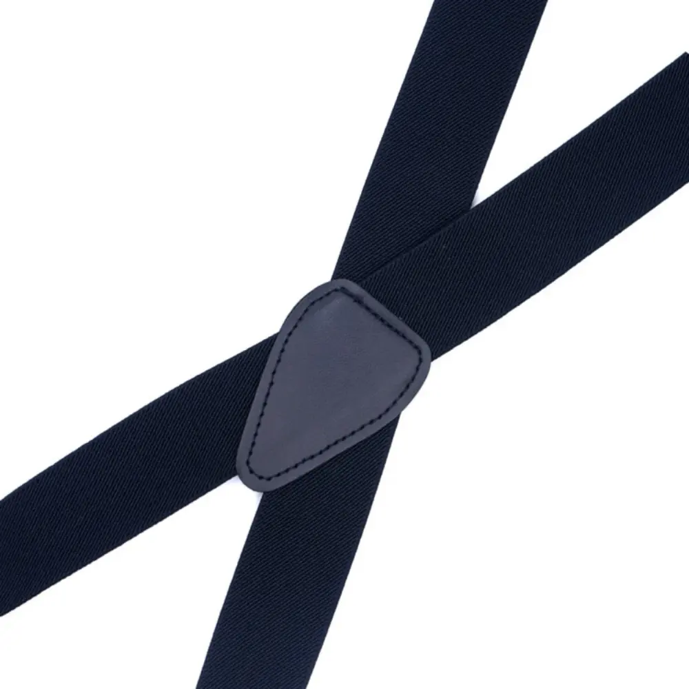 Suspenders for Men Women Fashion 3.5cm X-Back 4 Clips Adjustable Elastic Shirt Trouser Braces Strap Belts Gifts for Dad Husband