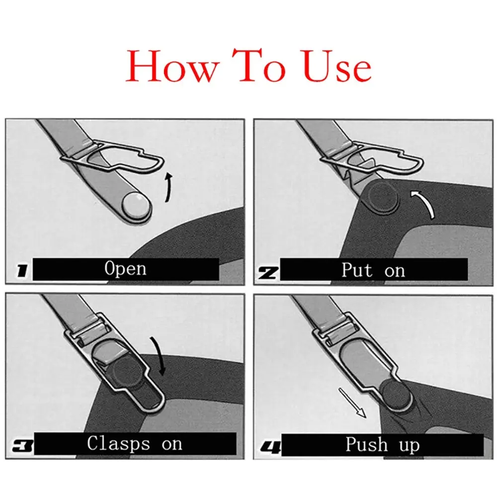 2pcs Shirt Stays for Men Women Adjustable Elastic Shirt Garters Non-Slip Leg Suspenders Keep Shirt Tucked In Shirt Tucker Holder