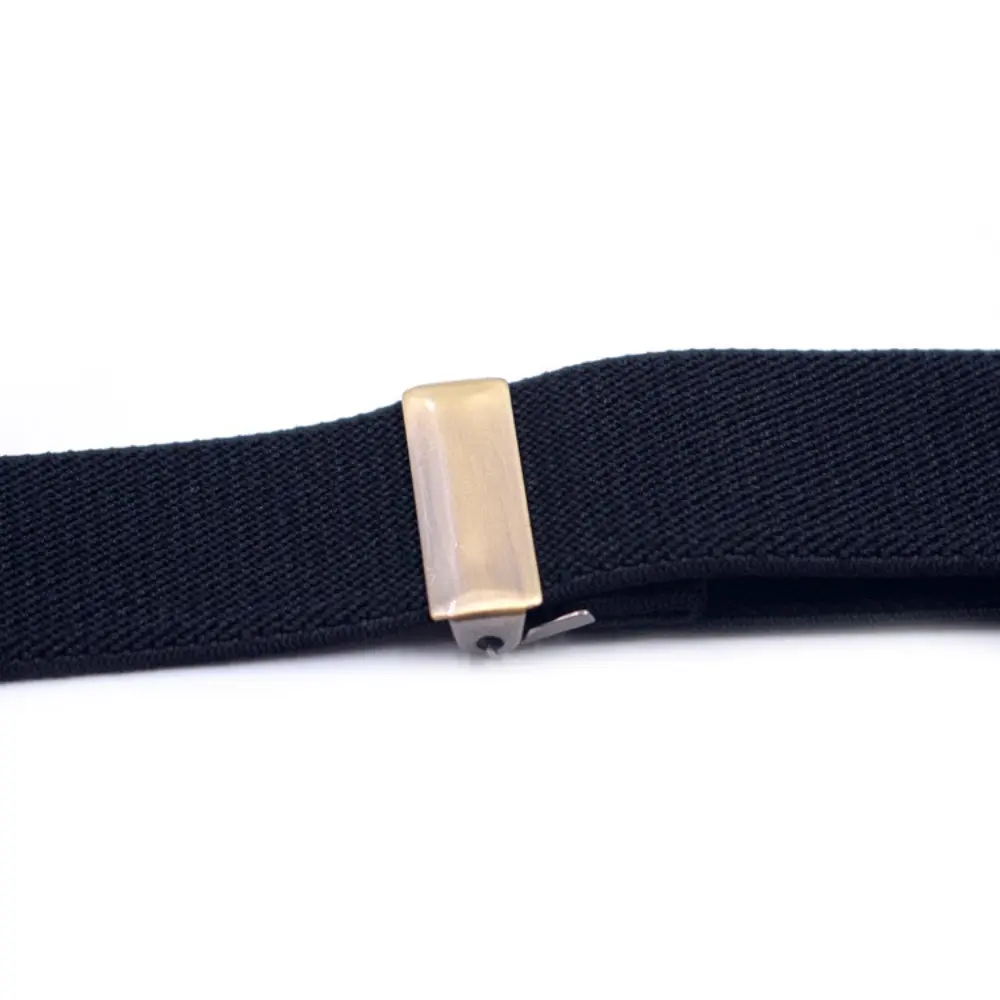 Vintage Suspenders 2.5cm Wide Y-back with 3 clips Adjustable Elastic Trouser Braces Suspender Belt for Women Fashion Accessories