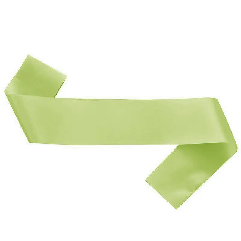 1 Piece Blank Satin Sash Plain Sash Party Event Diy Your Own Sash Wedding Bachelorette Party Bridal Shower Birthday Party Favors