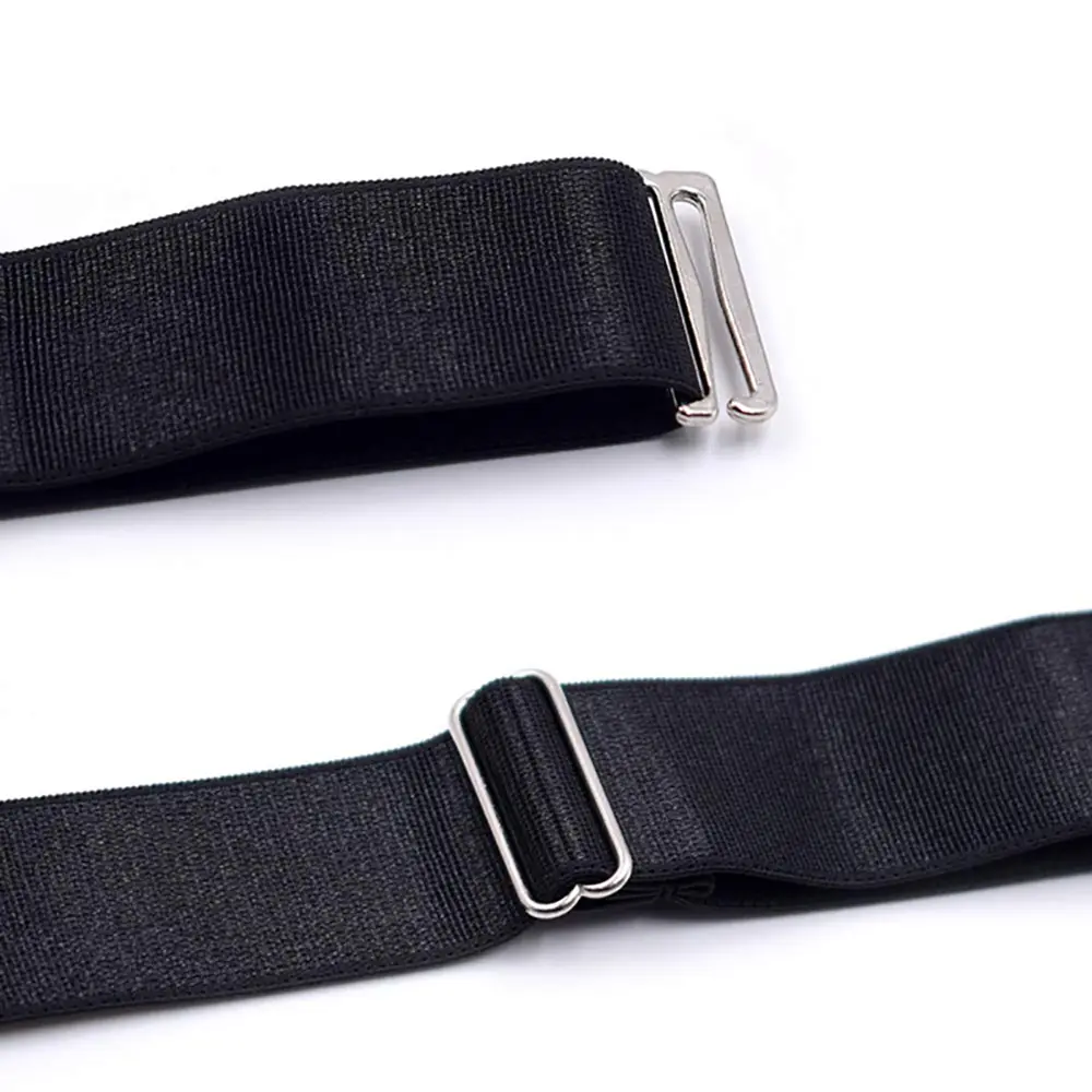 Men's Shirt Stays Garters Belt Adjustable Elastic Shirt Holder Straps Keep Shirt Tucked In Non-Slip Shirt Tuckers Leg Suspenders
