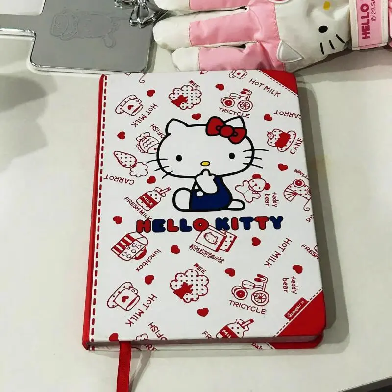 Sanrio Hello kitty Notebook Student A5 Notebook Cute Stationary Notebooks Daily Notebook Journal Notepad Gift