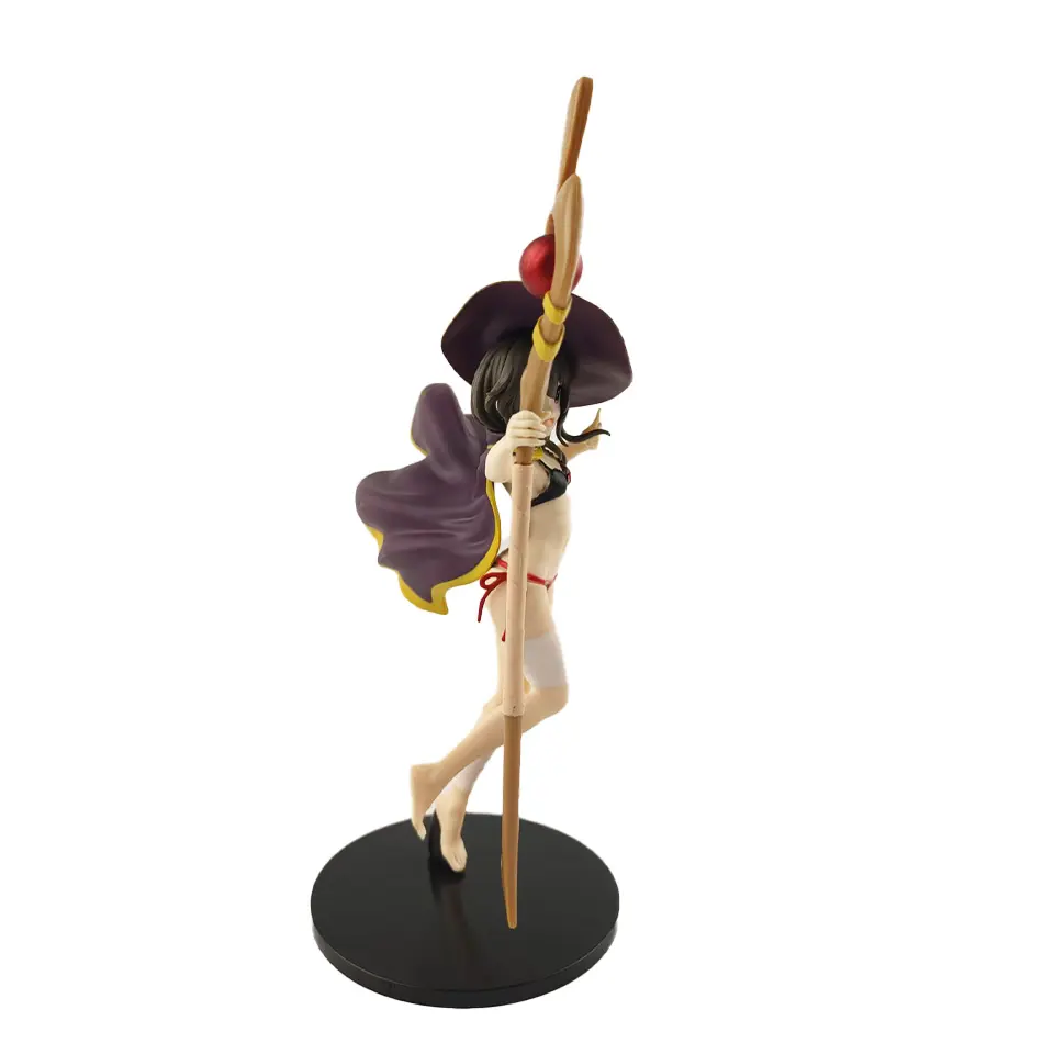 Anime Figure KonoSuba: God's Blessing on This Wonderful World! Megumin the Great Mage Swimsuit Beautiful Girl Figure Model Toys
