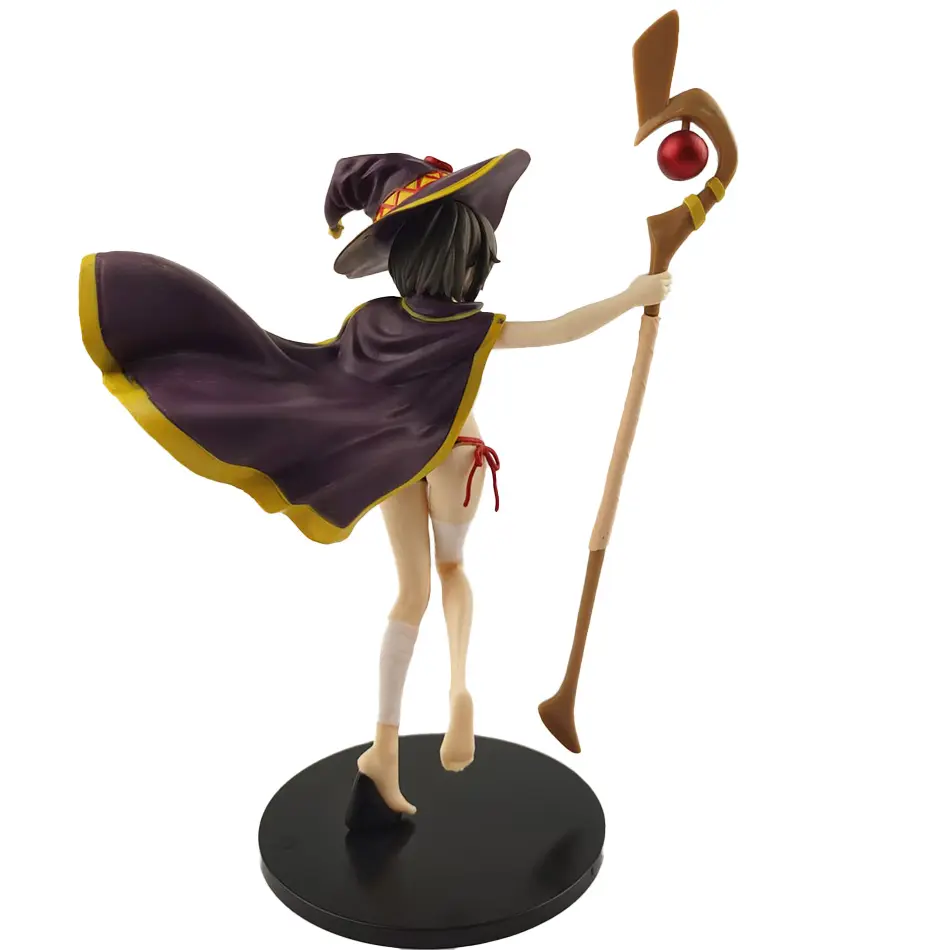 Anime Figure KonoSuba: God's Blessing on This Wonderful World! Megumin the Great Mage Swimsuit Beautiful Girl Figure Model Toys