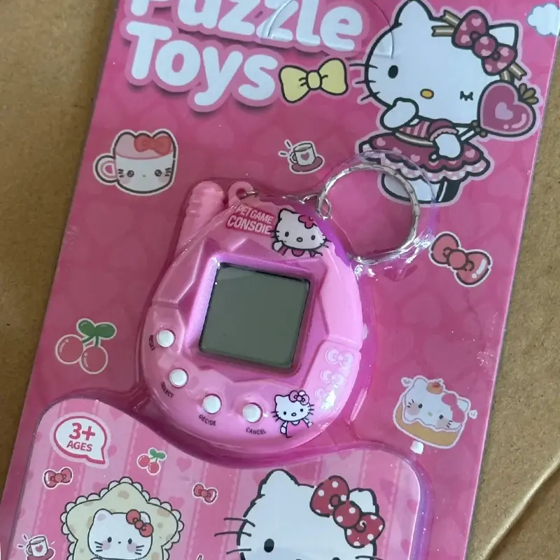 Harajuku Girl Pink Angel Hello Kitty Keychain Pendant Kawaii Charm Vintage Hello Kitty Pack Pendant Accessories Gift