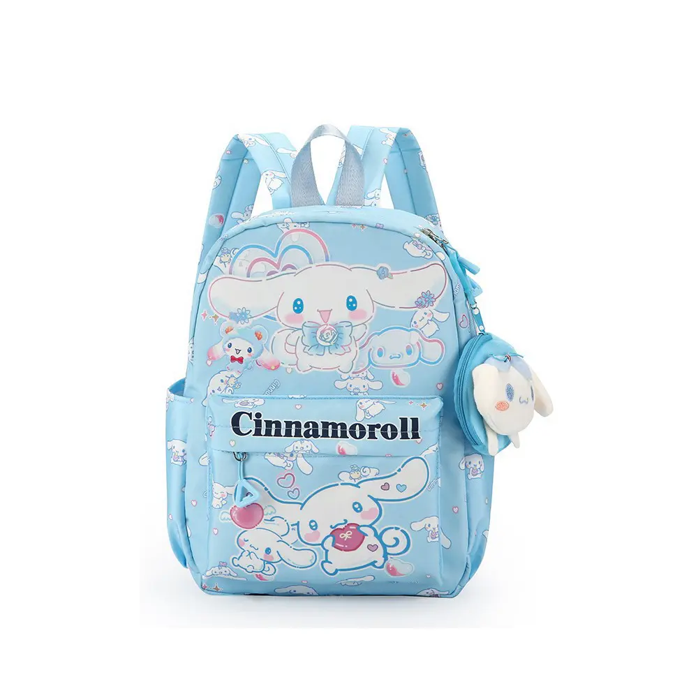 Kawaii Cartoon Sanrio MyMelody Kuromi School Bag Student Stationery Supplies Cute Fashion HelloKitty Children Backpack Girl Gift