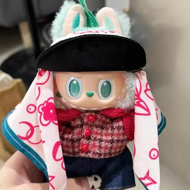 For Labubu 15-17cm Doll Clothing Suit Gd Same Style Set Diy Accessories Clothes Toy Gift For Girl Kid Friends