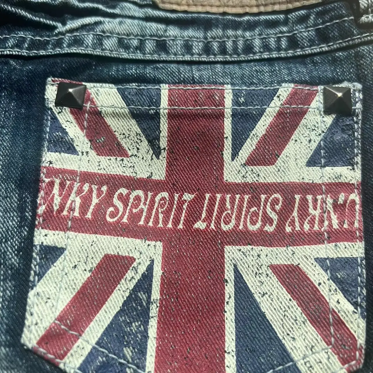 Y2K Retro British Style Flag Graphic Print Mini Shorts Harajuku Gyaru Denim Shorts Women Goth Slim Fit Hip Low Rise Short Pants
