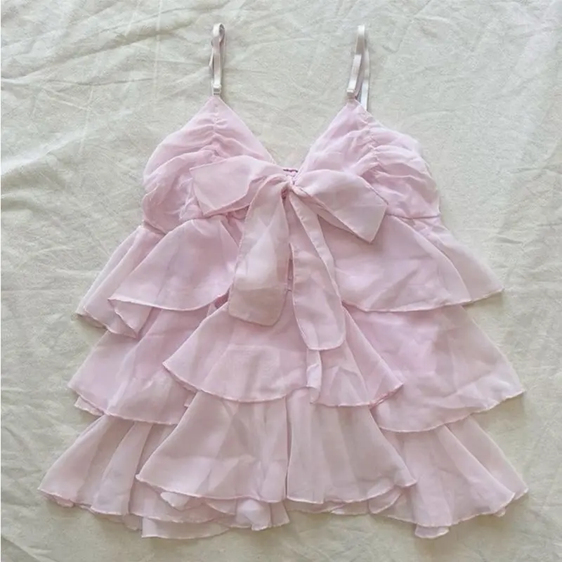 Y2K Cute Women's Crop Tops vintage Lace Chic Fashion Casual Solid Color Harajuku Streetwear All-match New Slim baby Crop Top emo