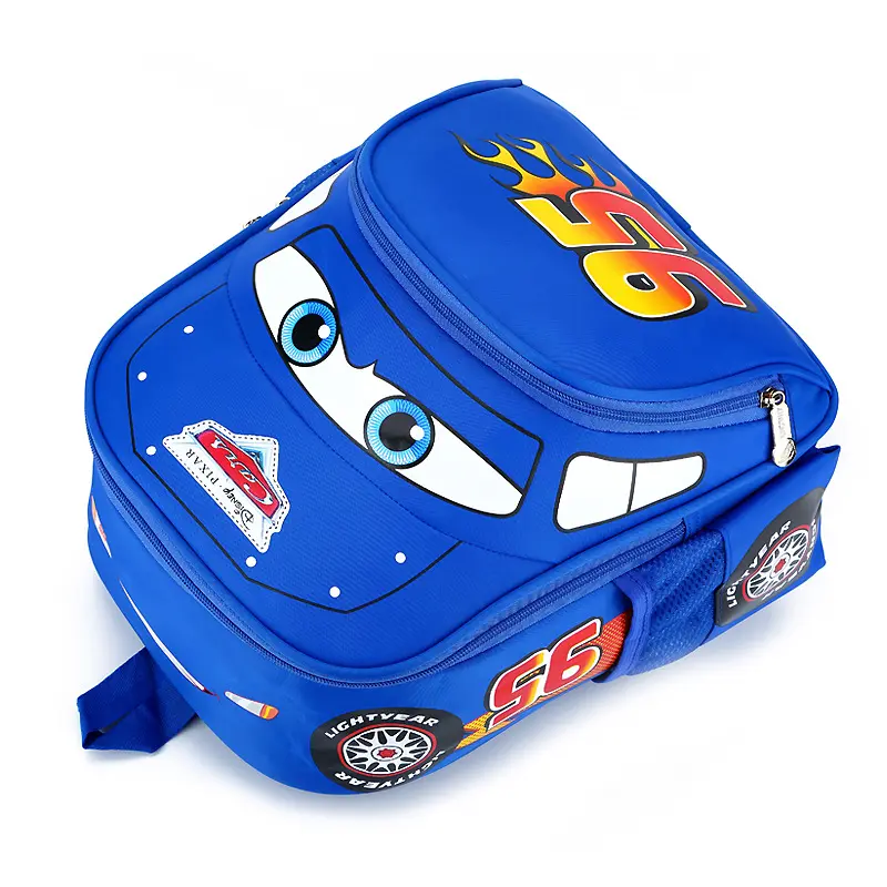 Cars Waterproof and Lightweight Car Backpack, Children's Backpack, Boys' Favorite Backpack