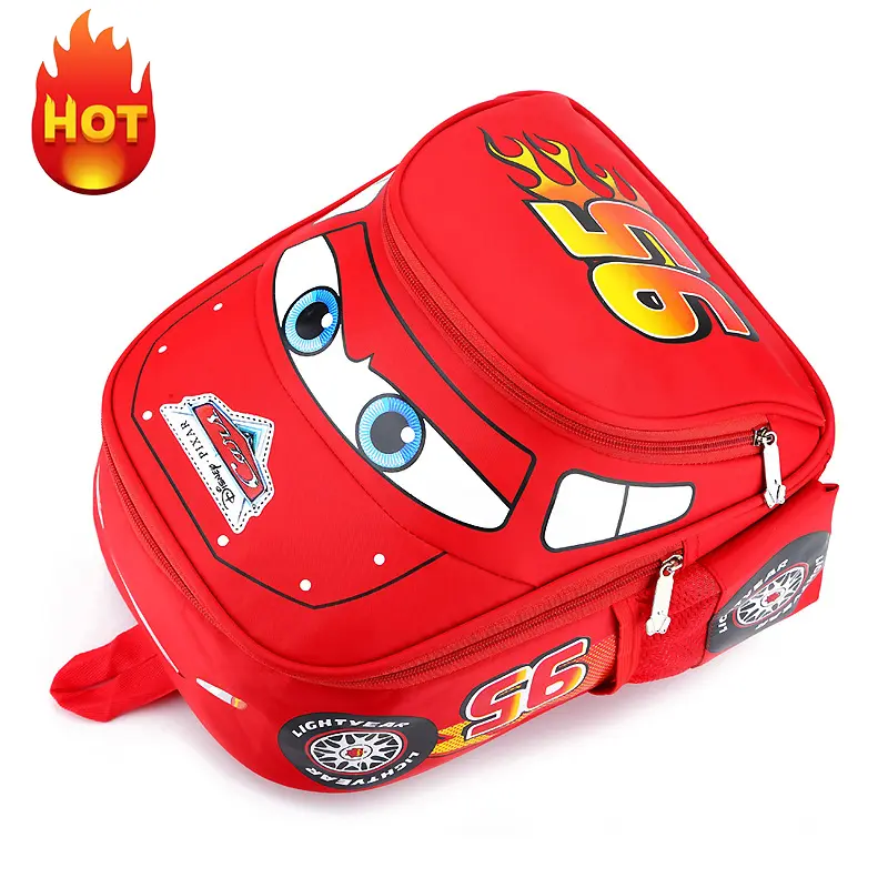 Cars Waterproof and Lightweight Car Backpack, Children's Backpack, Boys' Favorite Backpack