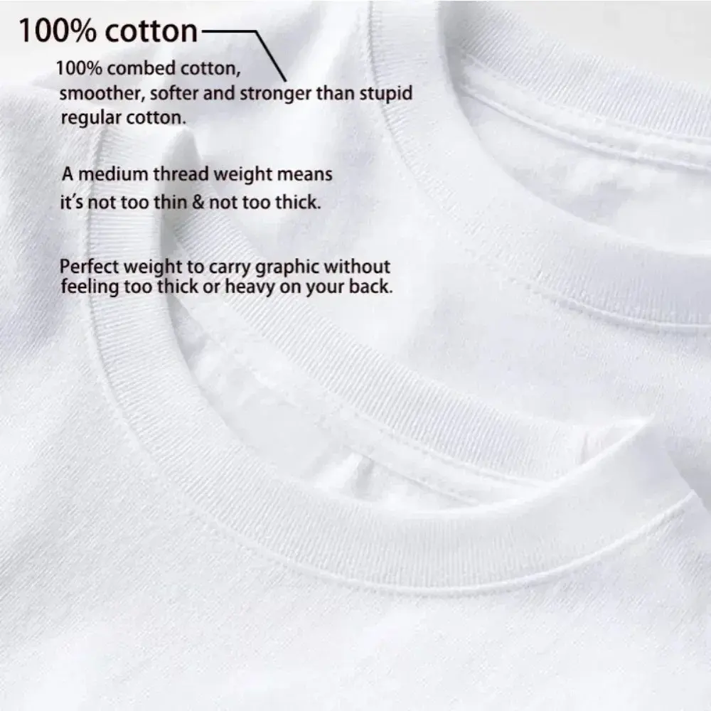 Retro Simple Letter Summer Men's 100% Cotton Comfortable Breathable Casual Fashion T-Shirt Outdoor Street Clothing for Men Teess