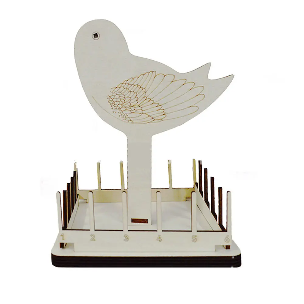 Wooden Yarn Holder Spinning Knitting Tools Storage Rack Wool Ball Maker Sewing Thread Spool Wool Ball Winder Stand Tool