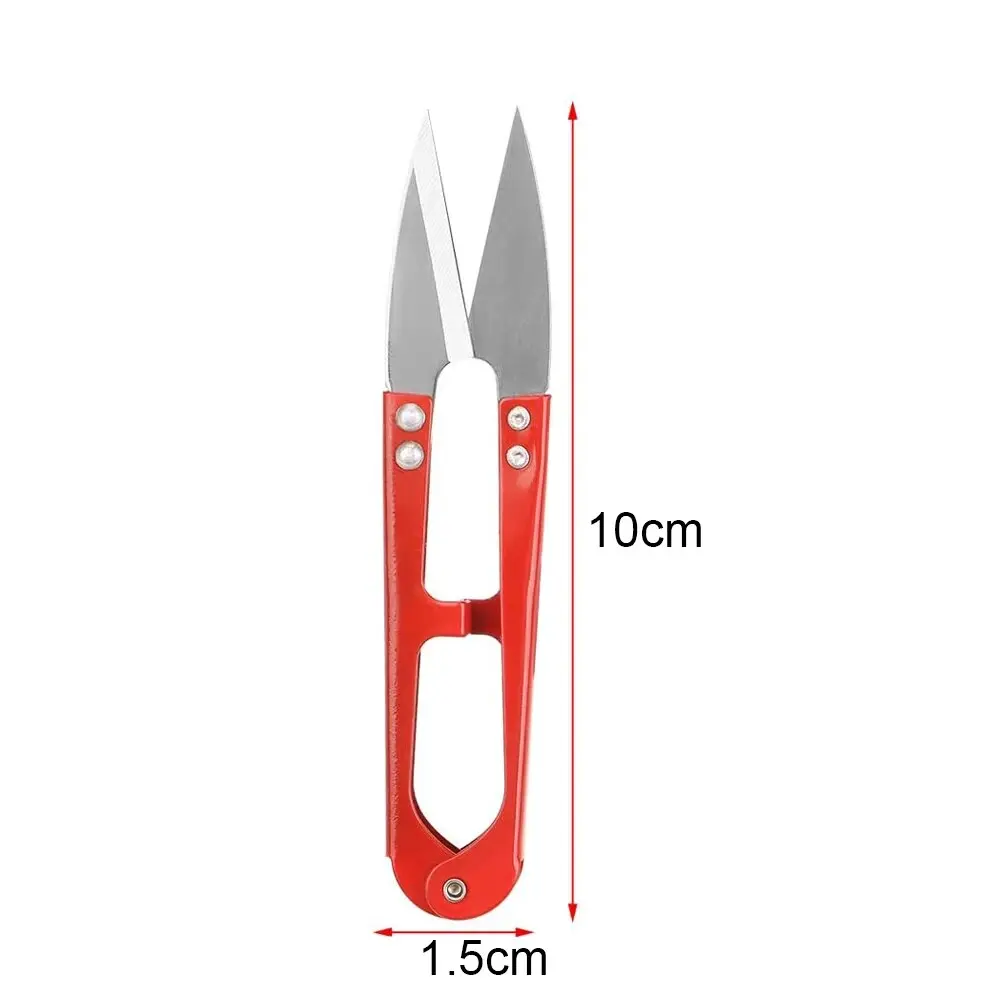 1pcs U Shape Sewing Scissors Thread Cutter for Yarn Threads Fabric Craft Needlework Scissors DIY Sewing Supplies