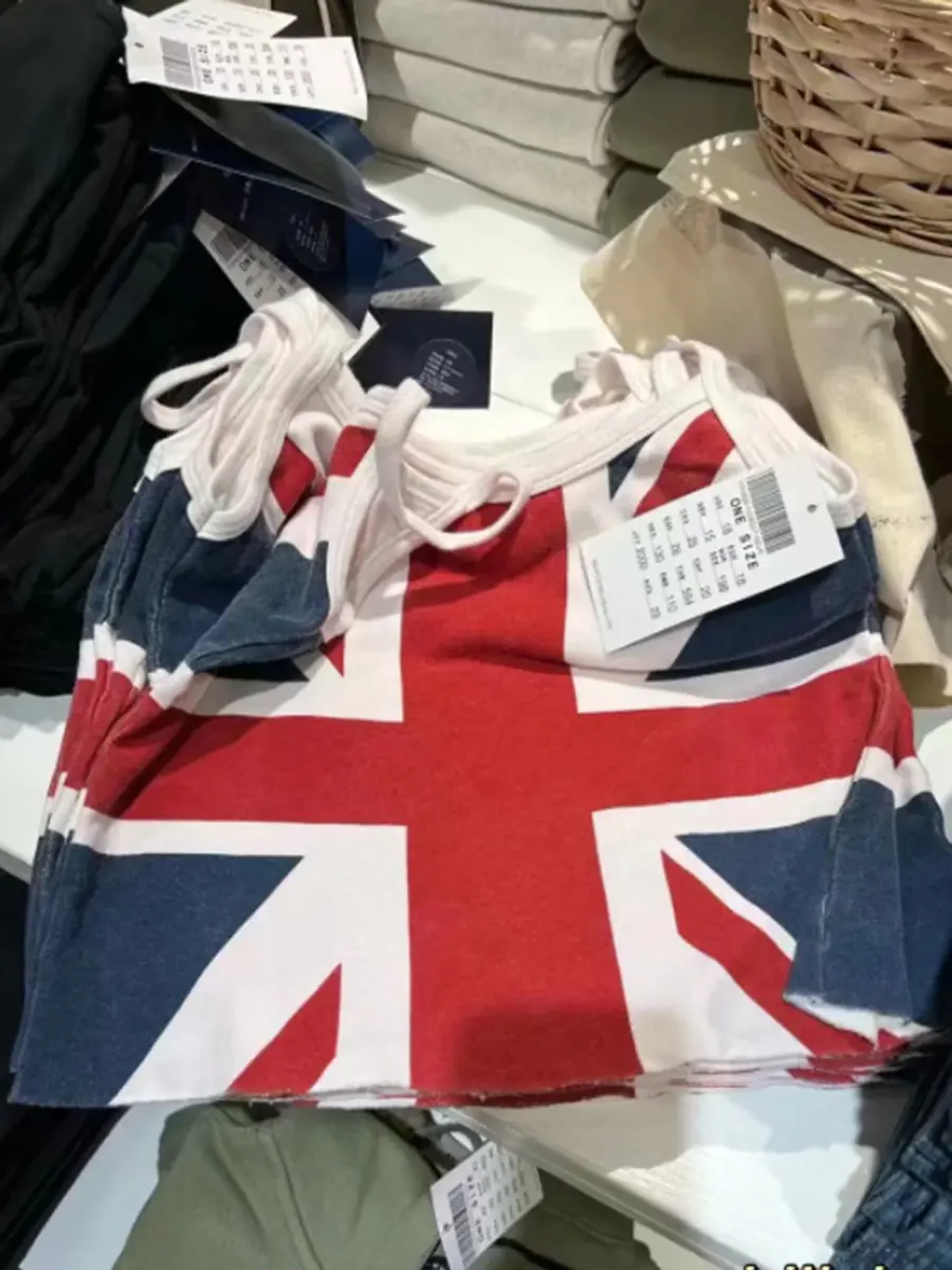 Vintage Flag Print Slim Tank Tops Women Summer New Cotton Soft Casual Streetwear Sleeveless Vests Harajuku Sweet Chic Camis Y2K
