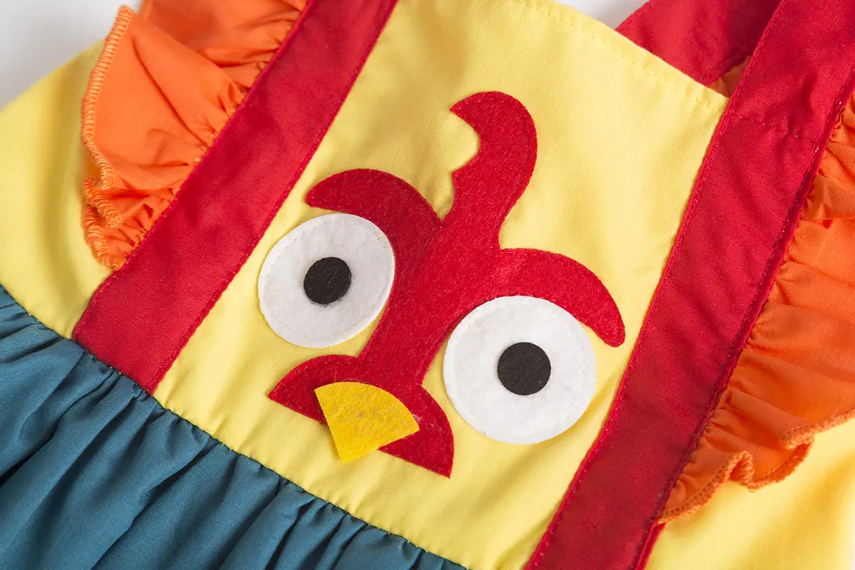 Girls Hei Hei Twirl Dress, Hei Hei Dress inspired  Moana Summer dress Children dresses Children clothes girl