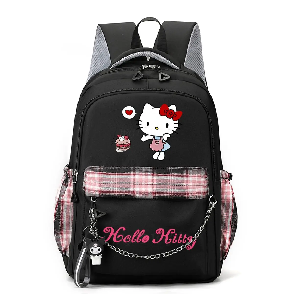 Mochila Cute Cartoon Hello Kitty Schoolbags for Student Teenager Children Rucksack Women Backpack Cute Hello Kitty Bags Gifts