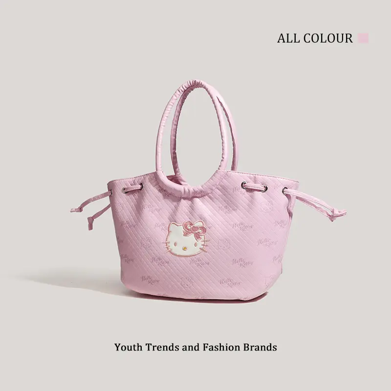 Sanrio Hello Kitty Cute Girl Handbag, Shoulder Bag, Mobile Phone Bag, Fashion Trend Travel Bag, Girlfriend Birthday Party Gift