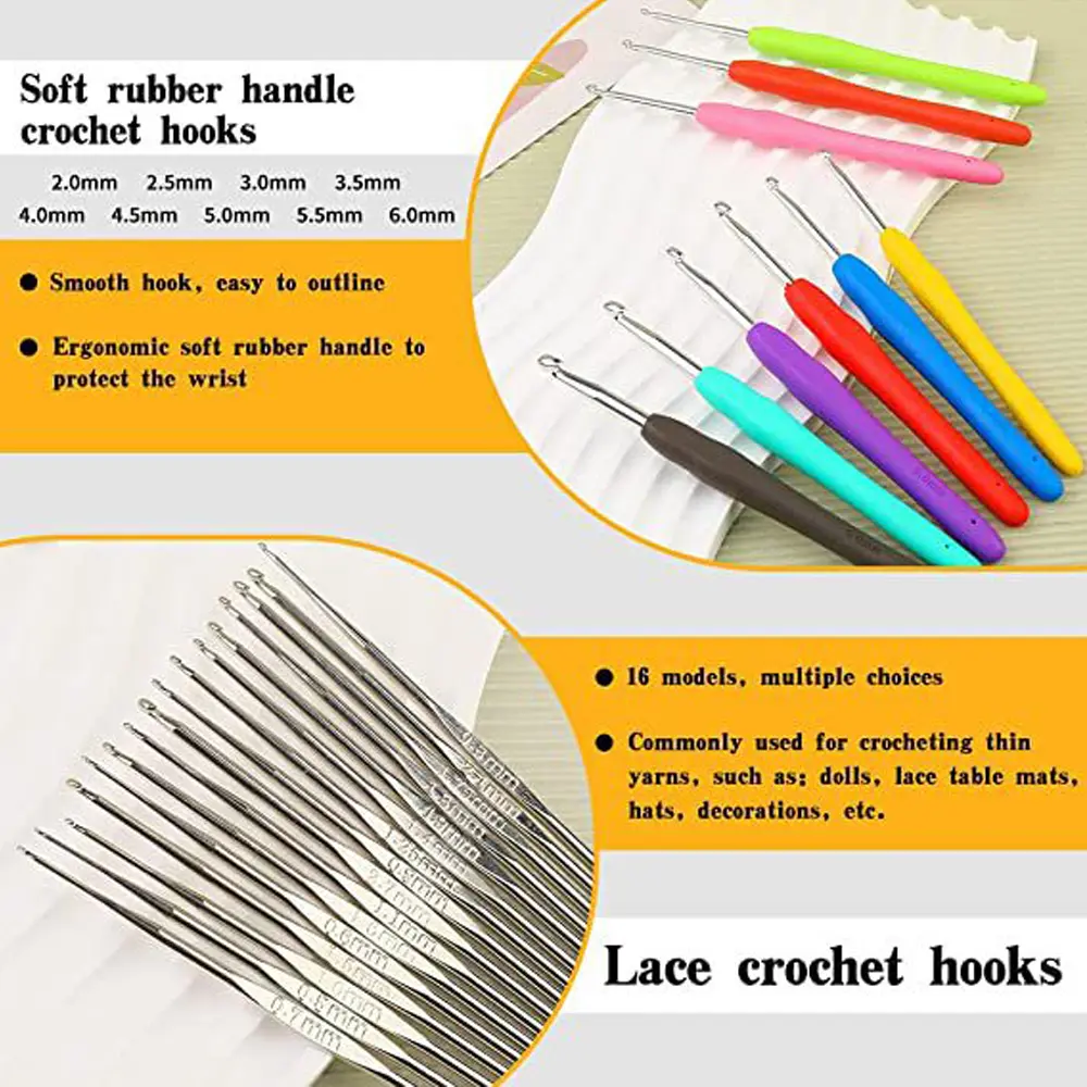 105pcs Modern Minimalist Weaving Suit Portable Layered Needle Thread Storage Bag Weaving Creative Crafts DIY Weaving Tools