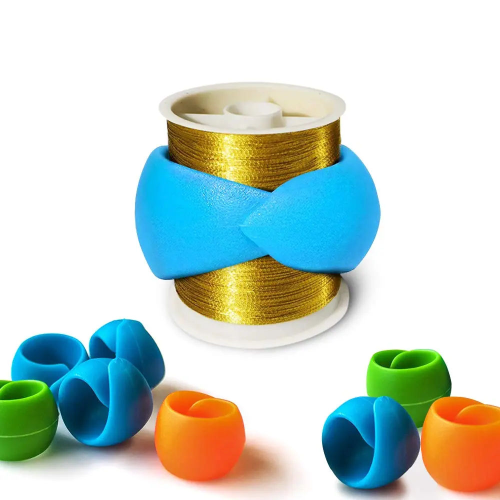 10/20Pcs Sewing Bobbin Thread Holders Thread Spool Huggers Bobbin Clamps For Sewing Machine Bobbin Small Clips Accessories