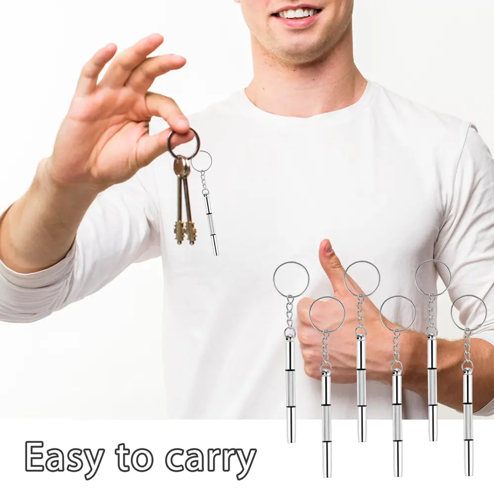 1/3/5/10Pcs Glasses Screwdriver Eyeglass Screwdriver 3 In 1 Spectacle Repair Kits Multifunction Sunglass Watch Tools Accessories
