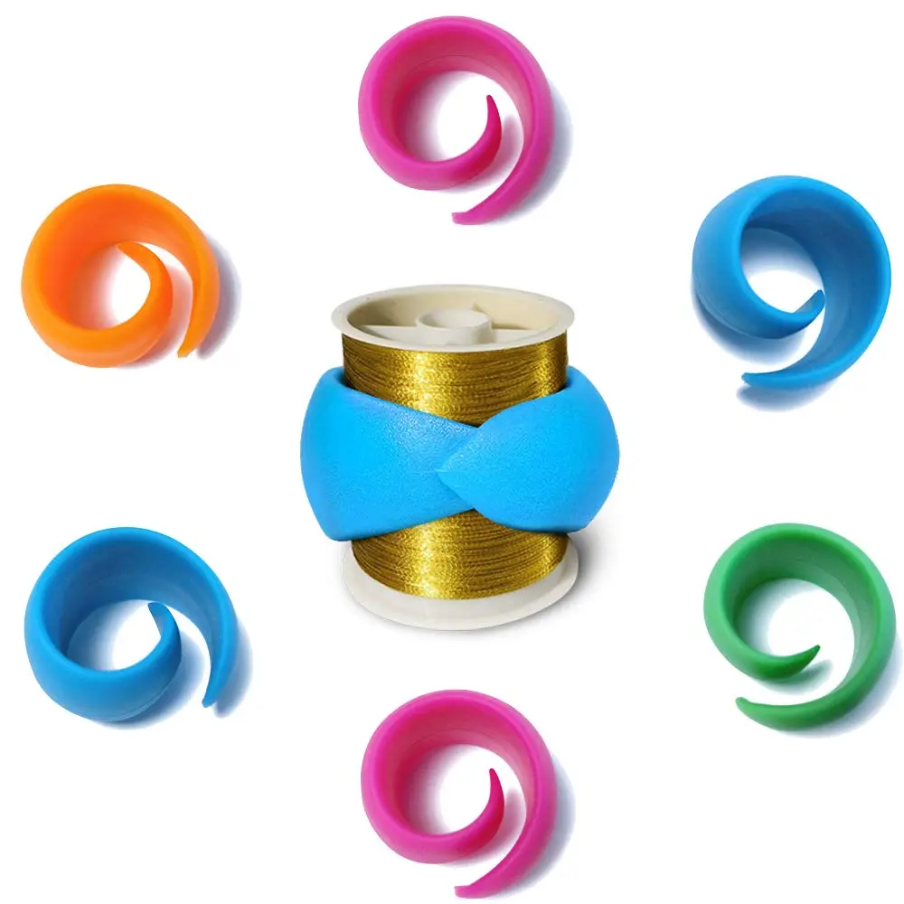10/20Pcs Sewing Bobbin Thread Holders Thread Spool Huggers Bobbin Clamps For Sewing Machine Bobbin Small Clips Accessories