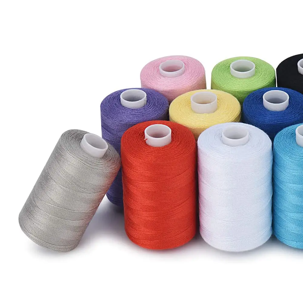 10pcs Household Sewing Thread Colorful Repair Tool Polyester Thread Manual Embroidery Machine DIY Sewing Accessories