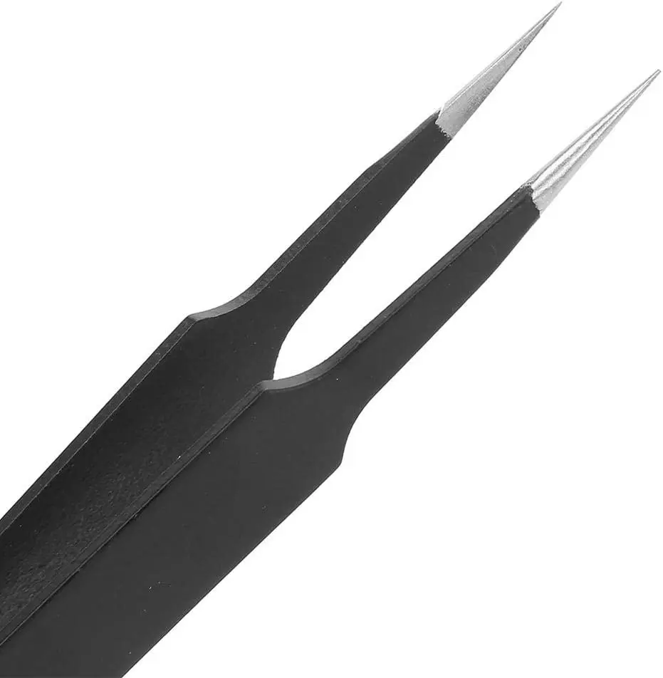 6 Pcs Multifunctional Stainless Steel Set Black Pointed Elbow Precision Bending Straight Dismantling Machine Maintenance Tool
