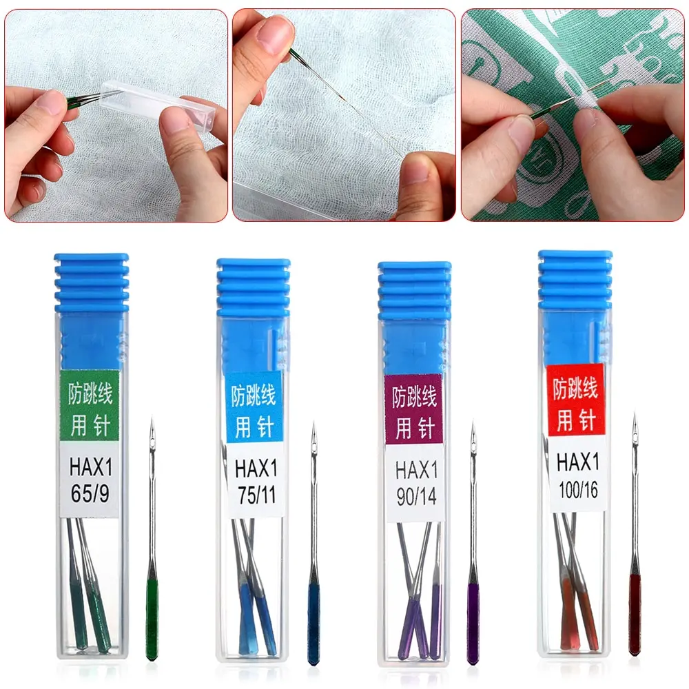 Multi Functional Sewing Machine Accessories Elastic Fabric Machine Needles Anti Jump Thread Household Industrial Machine Needles