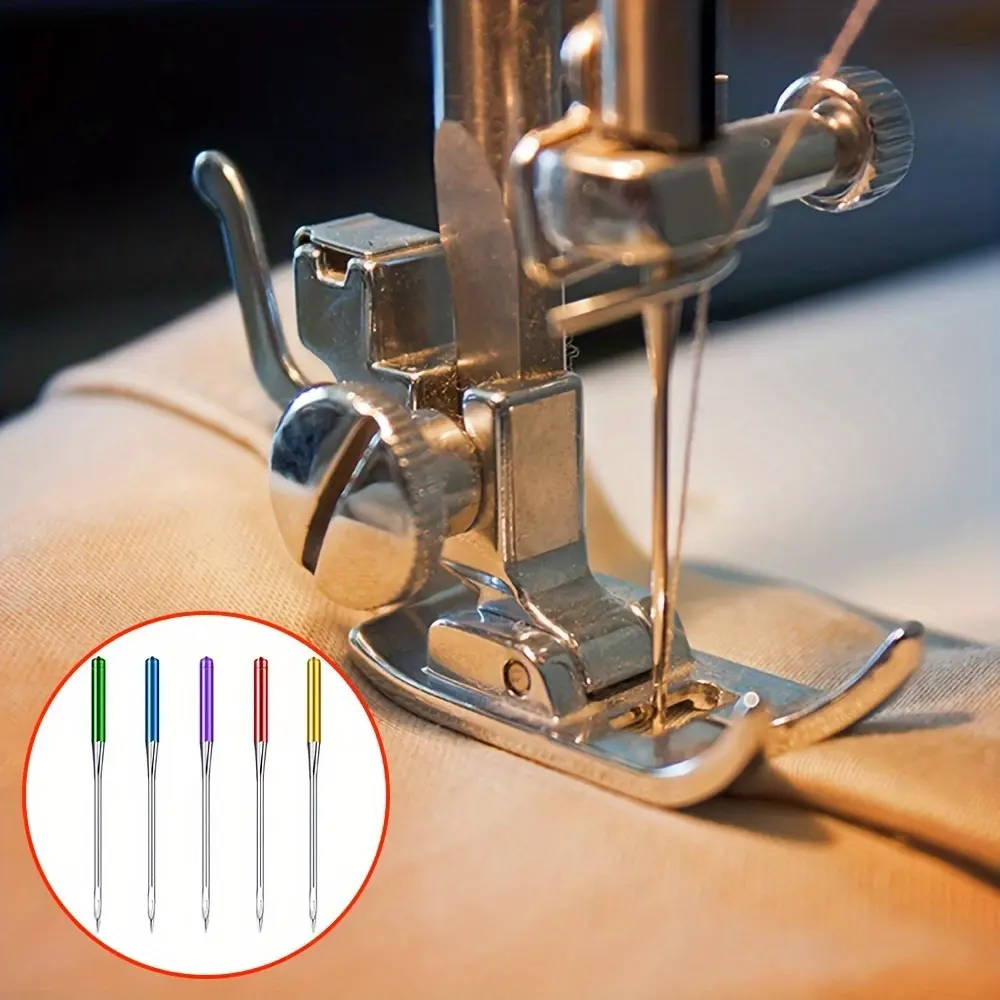Multi Functional Sewing Machine Accessories Elastic Fabric Machine Needles Anti Jump Thread Household Industrial Machine Needles