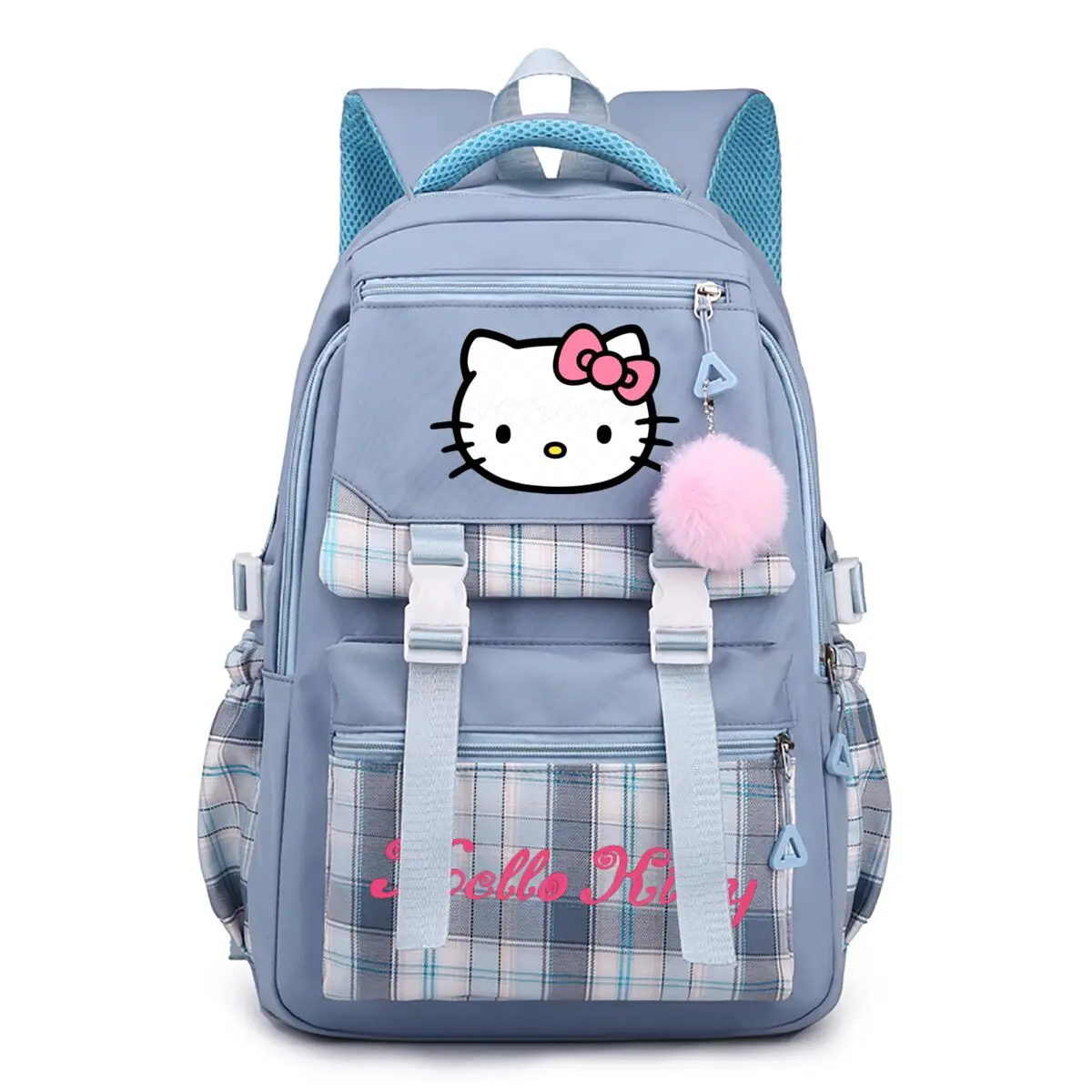 Cute Hello Kitty Schoolbags Teeneger Student School Backpack Women Girls Ruckpacks Casual Trendy Lager Capacity Book Bags Gifts