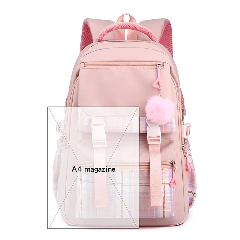 Cute Hello Kitty Schoolbags Teeneger Student School Backpack Women Girls Ruckpacks Casual Trendy Lager Capacity Book Bags Gifts