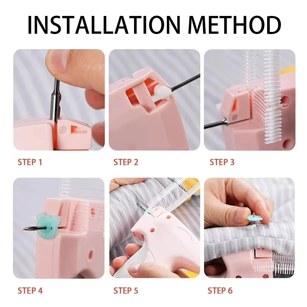 Clothing Fixer Micro Stitch Gun For Repair Garment Sewing Quilt Tacking Handheld Tagging Guns Home Sewing Accessories