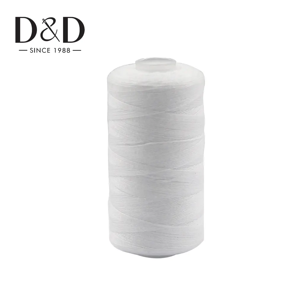 Home Sewing Thread DIY Hand Sewn Black And White Thread 500m 402 Polyester Sewing Thread Material