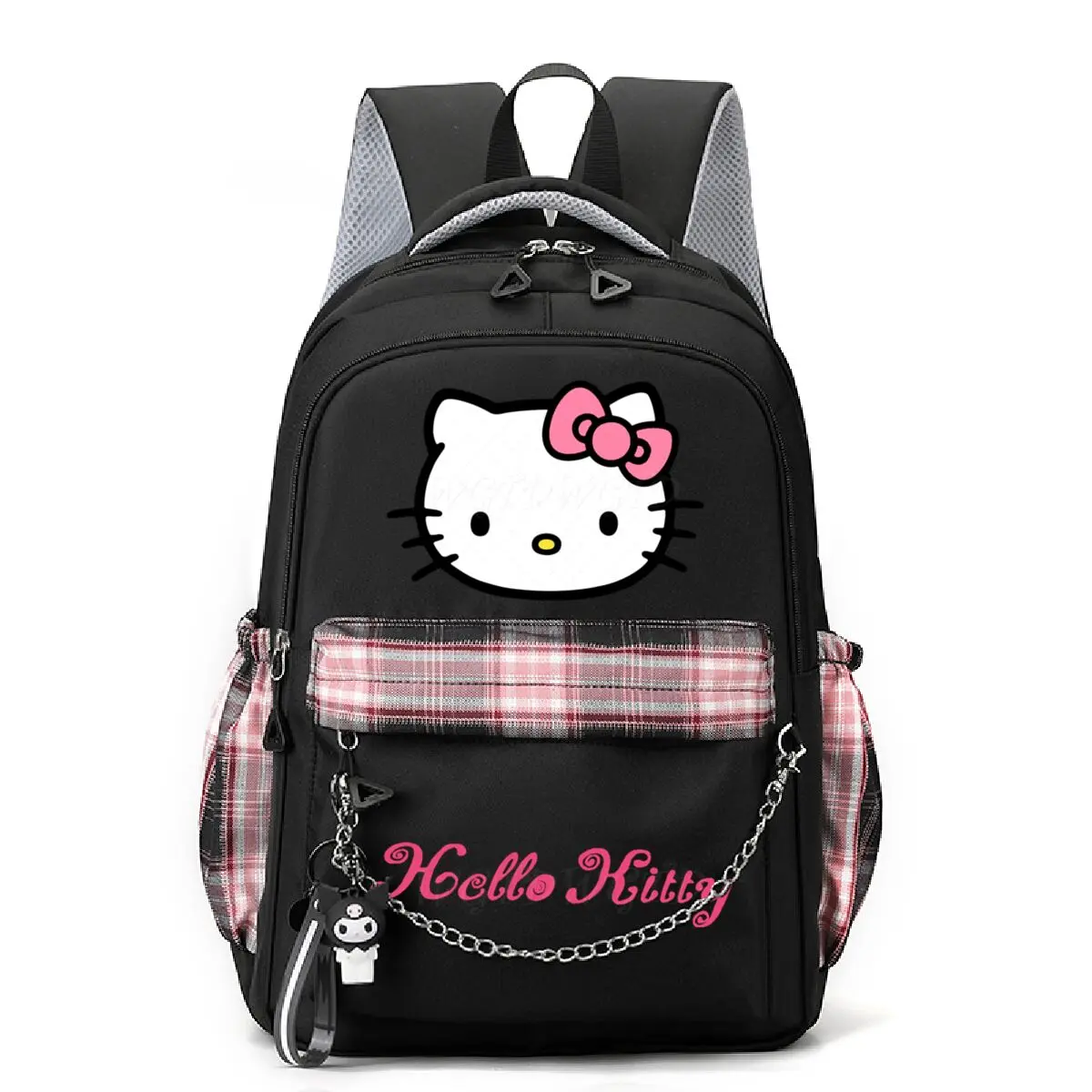 Hello Kitty Cute Cartoon Backpack for Teenager Children Student Schoolbags Women Girls Casual Travel Rucksack Kids Birthday Gift