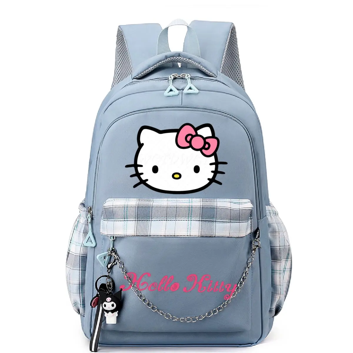 Hello Kitty Cute Cartoon Backpack for Teenager Children Student Schoolbags Women Girls Casual Travel Rucksack Kids Birthday Gift
