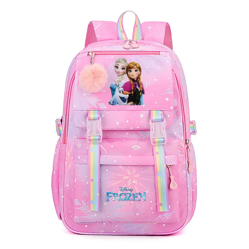Mochilas Frozen Girls Backpack Travel Capacity Bookbag for Women School College Laptop Students