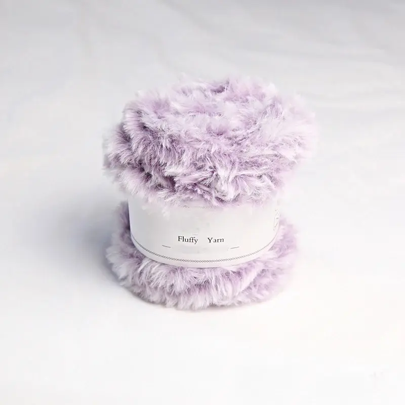 50g Fur Yarn Ball Imitation Rabbit Hair Crochet Hand Woven Hat Scarff DIY Mink Fur Fur Raccoon Fur Yarn